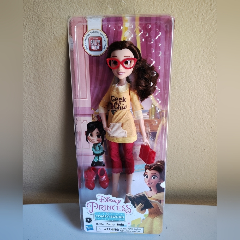 Disney Ralph Breaks The Internet Hasbro Belle Comfy Squad 10" Fashion Doll NIB